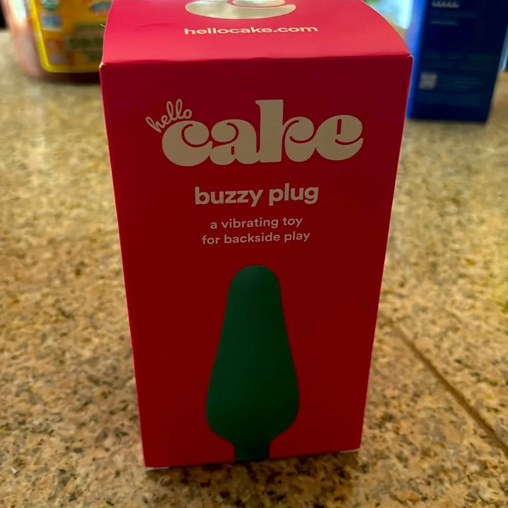 Hello cake | Buzzy Plug A Vibrating Toy For Backside Play Rechargeable Pleasure